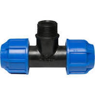 Compression Male T-Pieces 20mm - 110mm