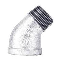 Galvanized Elbow MF 45 Deg 15mm - 50mm