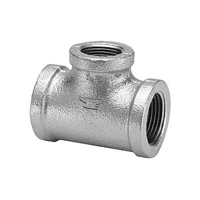 Galvanized T-Pieces 8mm - 100mm