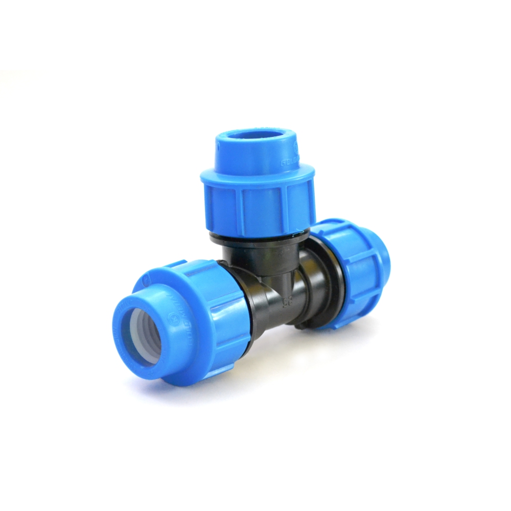 COMPRESSION TEE 25mm