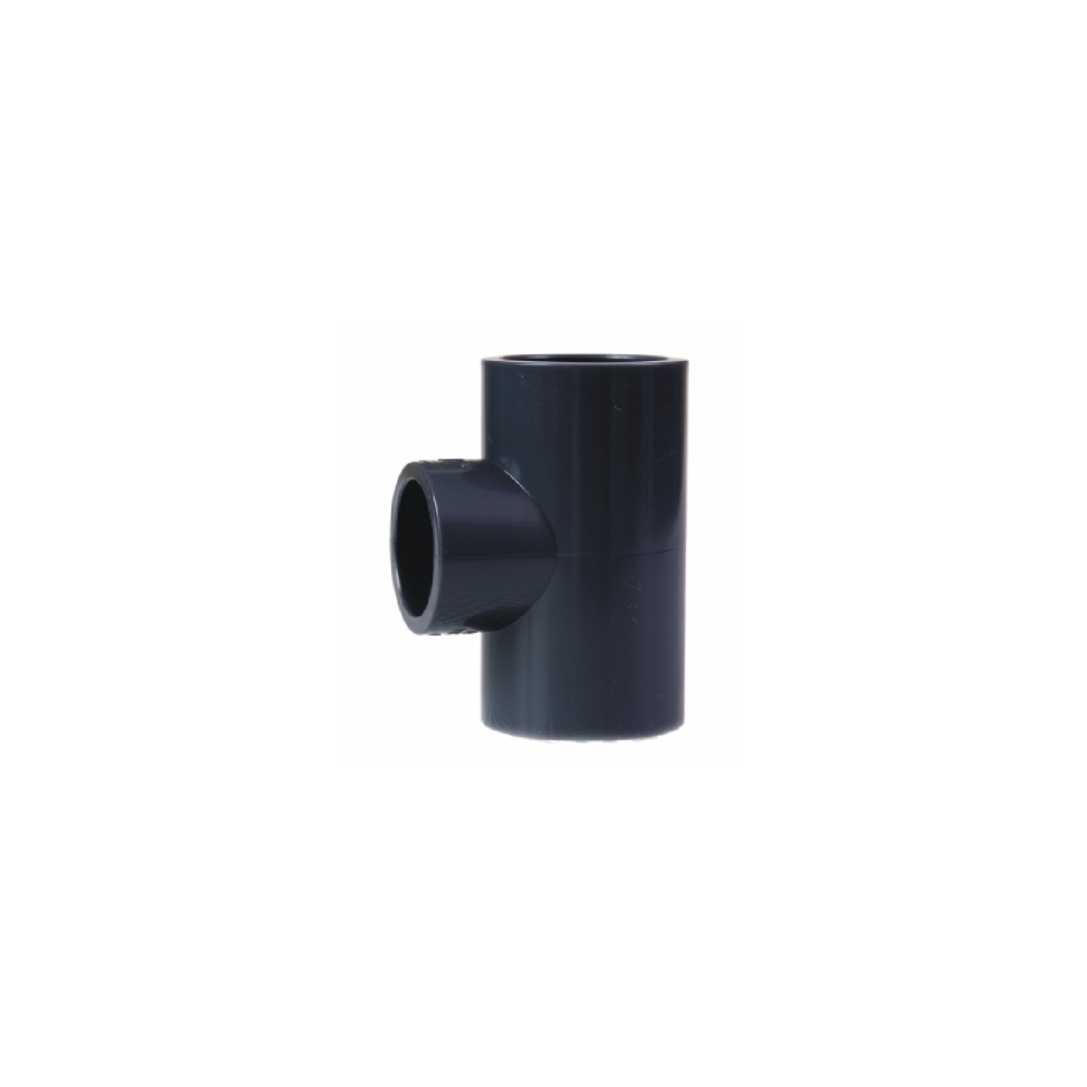 [PVCSWRT050025] SOLVENT RED TEE 50MM X 25MM
