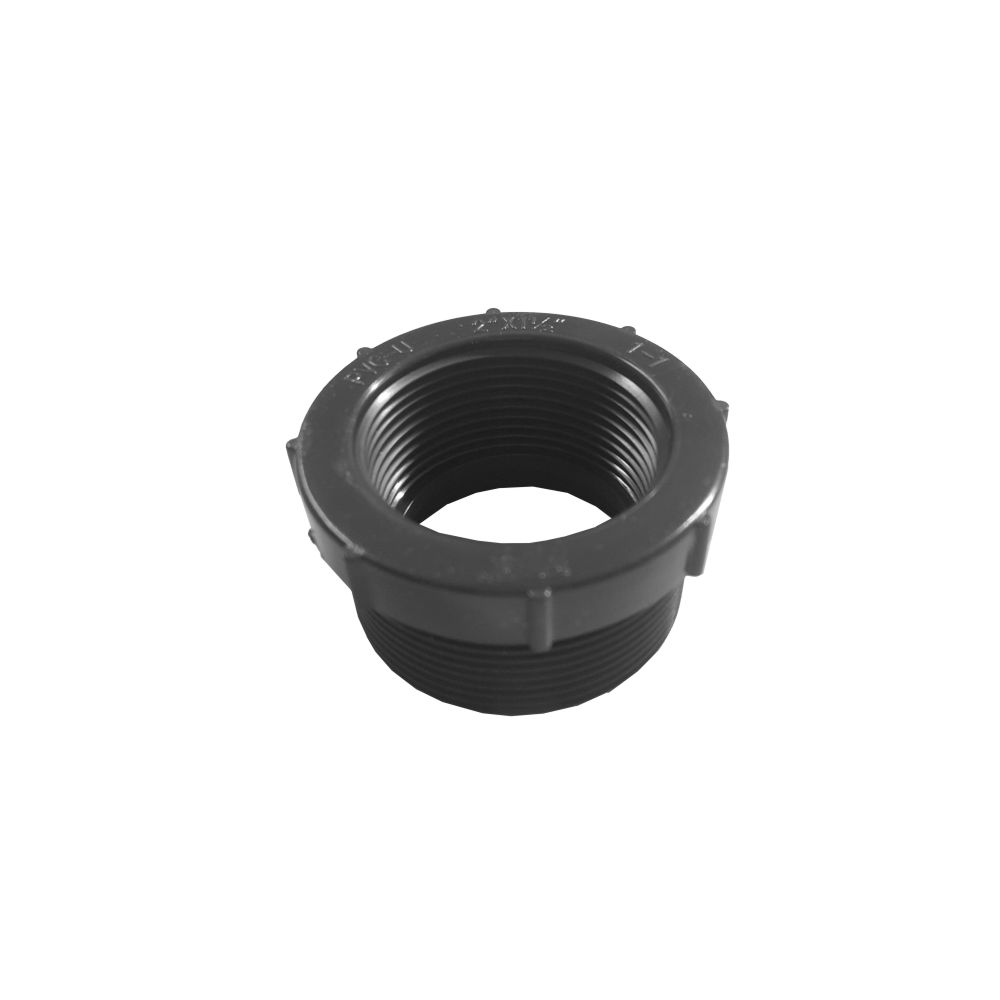 PVC THREADED RED BUSH 1" x 1/2"