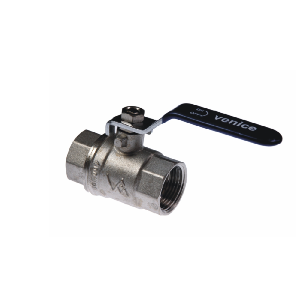 Brass Nickle Plated Ball Valve Full Bore 25mm