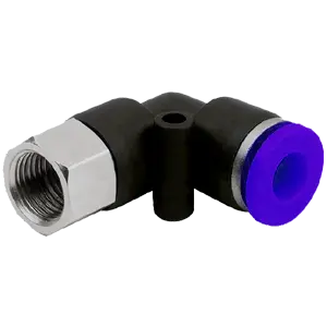 Tube To Elbow Female Thread 6mm 1/4(Air Fitting)