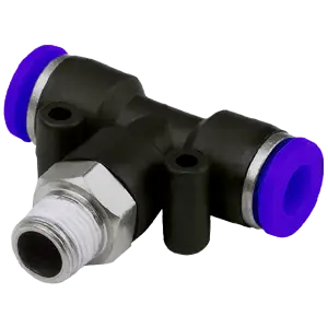 Tube To Male Tee Center Thread 10mm 1/2(Air Fitting)