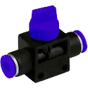 Tube To Tube Hand Valve 8mm (Air Fitting)