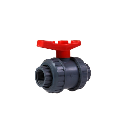 [PVCSWDUBV100T] DOUBLE UNION B/V 100MM THREAD