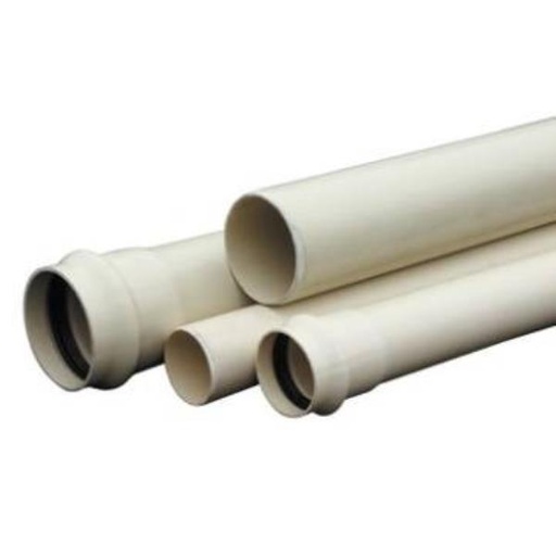 [PVCUGP110NSABSHDS] 110mm PVC UG Pipe SABS(6m) Heavy Duty CL34 Socketed