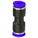 [AFTTSC6] Tube To Tube Straight Connector 6mm (Air Fitting)