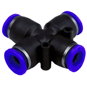 [AFTTC10] Tube To Tube Cross 10mm (Air Fitting)