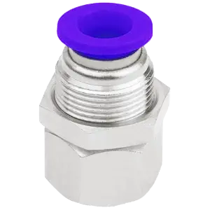 [AFTTFBHU101/2] Tube To Female Bulk Head Union 10mm 1/2(Air Fitting)